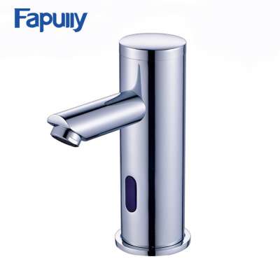 Touchless Water Tap Bathroom Mixer chrome polished cold automatic sensor faucet